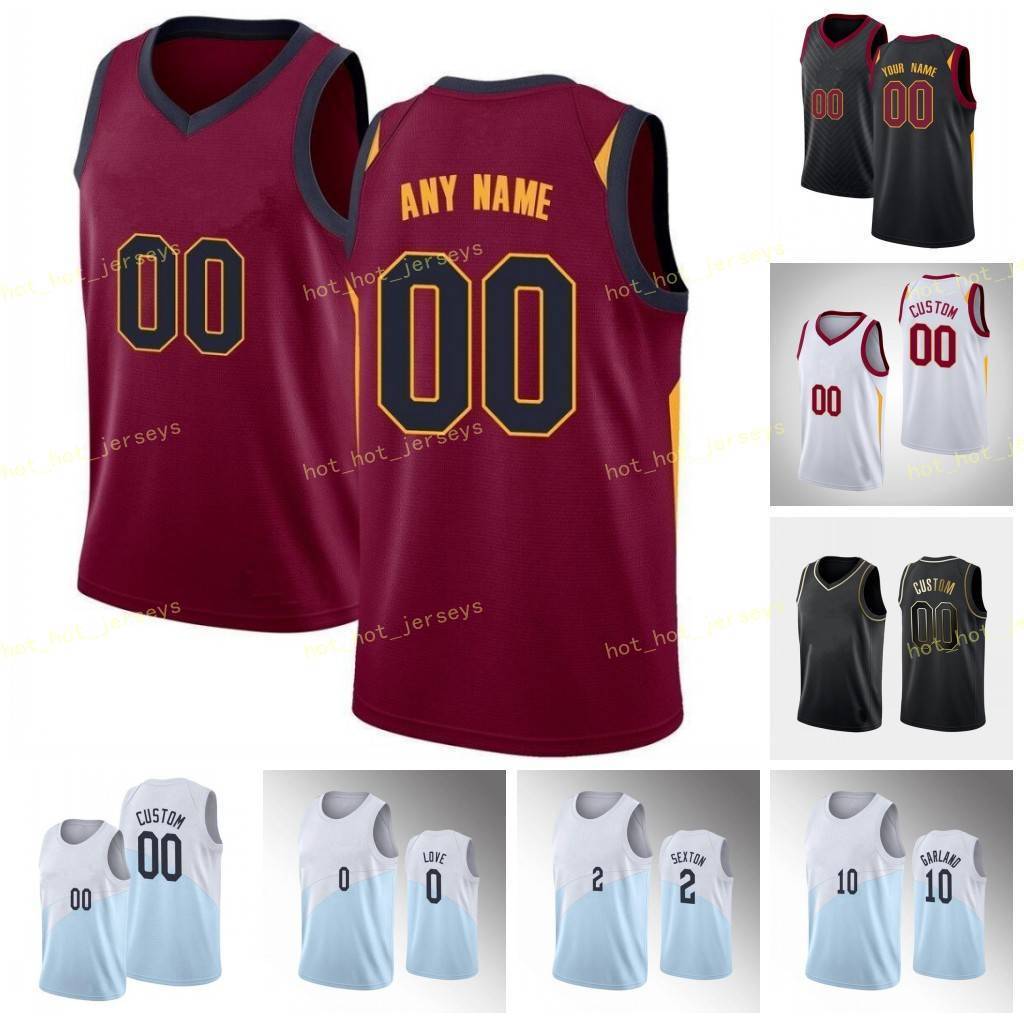 

Custom Okoro Isaac Osman Cedi Sexton Collin Wade Dean Windler Dylan Jersey, Black