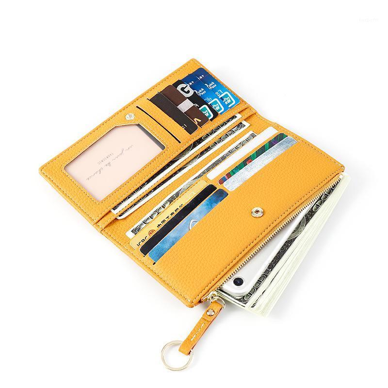 

2020 Ladies Wallet Long Zipper Mobile Wallet Large Capacity Hand Bag Ladies1, Red