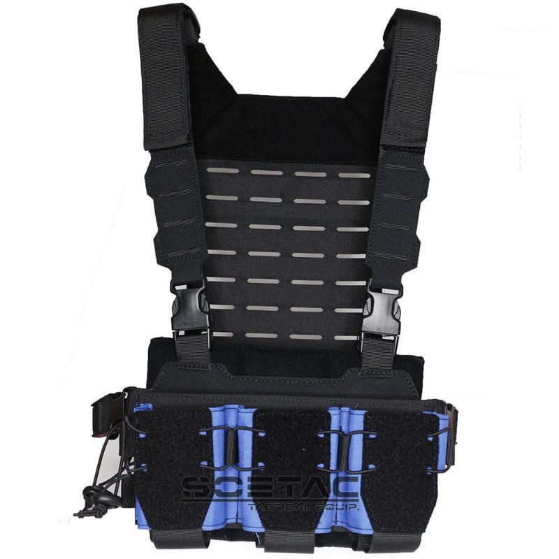

SOETAC Chest Rig Tactical Vest Gear Pack Magazine Pouch CS Match Wargame1, Green
