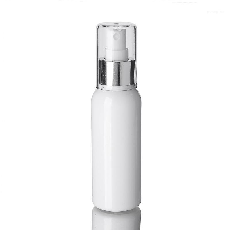 

100Ml Spray Bottle Empty White Plastic Fine Mist Travel Atomiser - Refillable & Reusable Mini Travel Bottles1