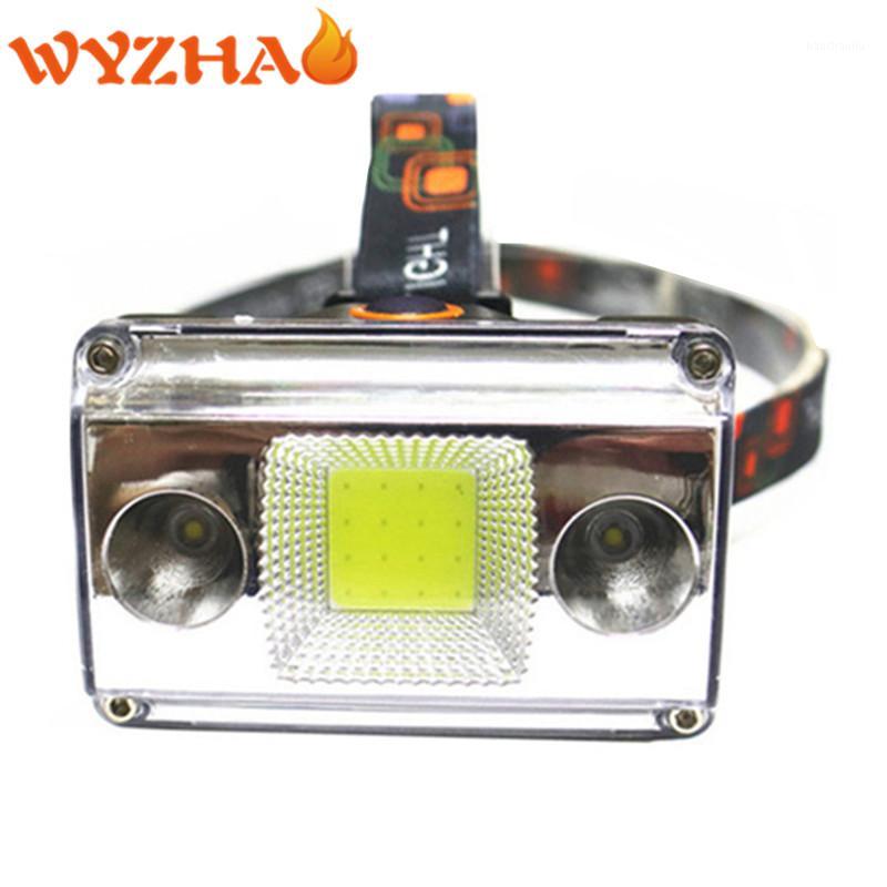 

Head lamp Led Outdoor camping Headlamp USB+ charging Fishing headlights head light Searchlight lantern Floodlight1