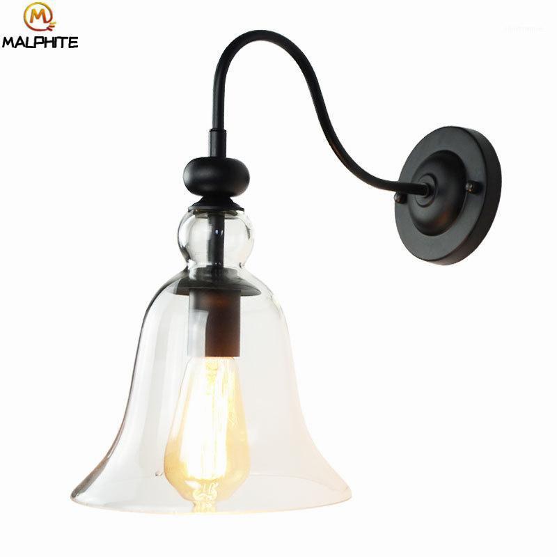 

American Minimalist Wall Lamp Fashion Bedroom Bedside Living Room Wall Light Restaurant Home Decorative Color Glass Lamp1