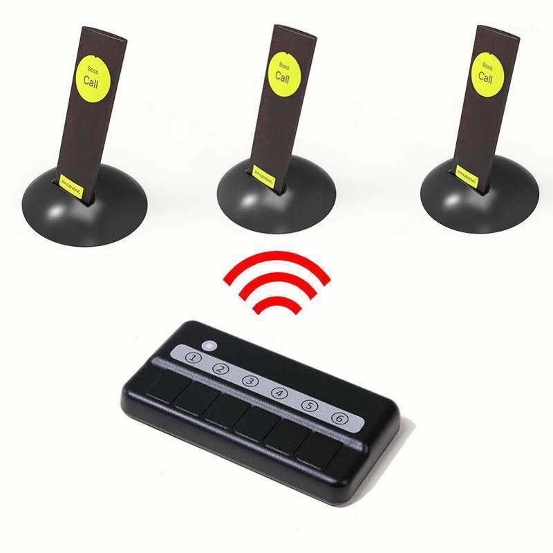

Wireless Office Call Bell System Called By Boss 1 call+3 Receiver Remind Bell Office Boss Call Secretary Paging System1