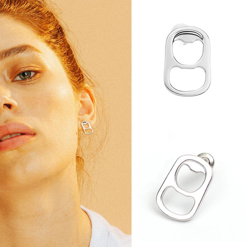 

Stud Gold Plated Earrings On The Street