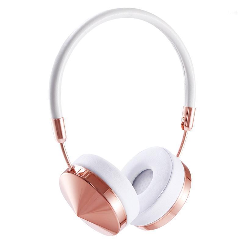 

Blanou Headband Headphones High Quality Bluetooth Wireless Headphone for Girls Rose Gold Bluetooth Headphones Headset BT881, Silver