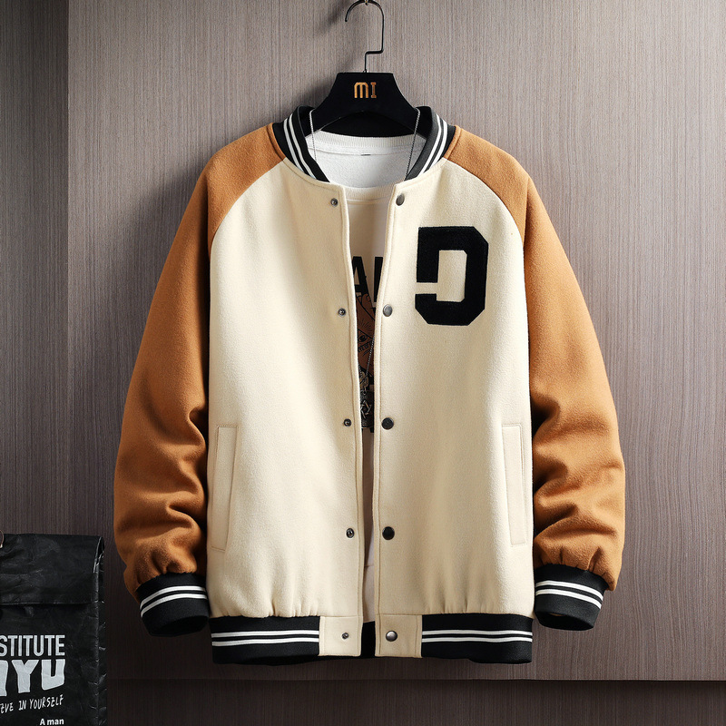 

2021 Male-style Casual Teenager Korean Suit Nice Baseball Cap Couture Jacket Male Autumn Bs3o, Red