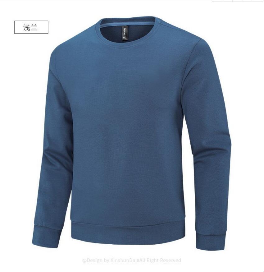 

2021 New Fashion Sleeve Sweatshirts Hoodie Mens O-neck Sweatshirt for Young Men Y44C, Black