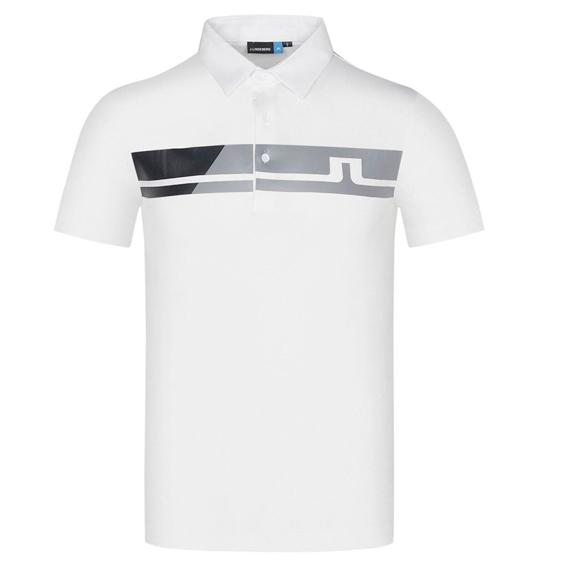 

Spring Summer New Men Short Sleeve Golf T Shirt White or Black Sports Clothes Outdoor Leisure Golf Shirt S-XXL in Choice Free shipping