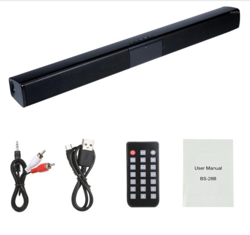 

Sound Bar Speaker Wireless Music Speaker Home Theater Audio With Aux TF Card Microphone Stereo1