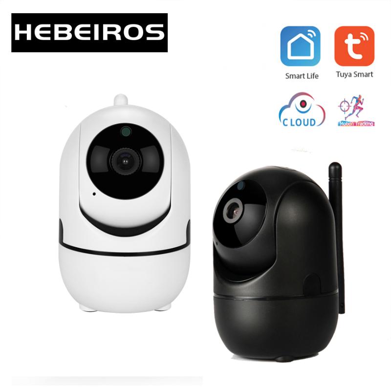 

Hebeiros Tuya Camera Smart Life 1080P Wireless Cloud Mini Wifi Camera Auto Tracking AI Security Surveillance PTZ CCTV IP