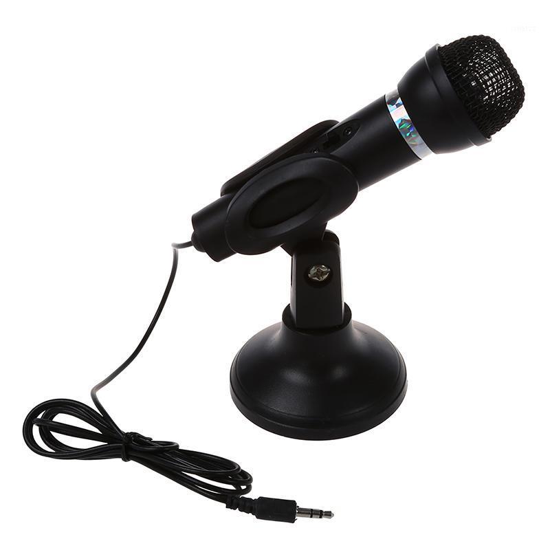

Omnidirectional Laptop PC Computer 3.5mm Network Stand Mini mini phone Mike Black1
