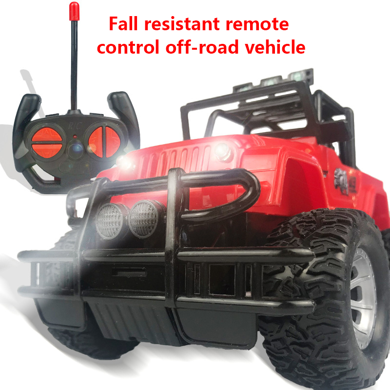 

Four-way Remote Control Wrangler 1:20 With Light Remote Control Off-road Vehicle 2.4GHz With Headlight Remote Control Off-road
