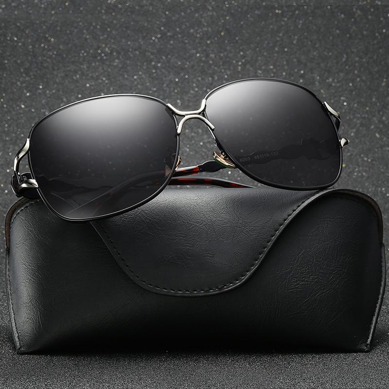 

BINGKING New Style Ladies Polarized Sunglasses Jade Nose Pad Classic Ladies Sunglasses Driving Mirror Fishing 6203