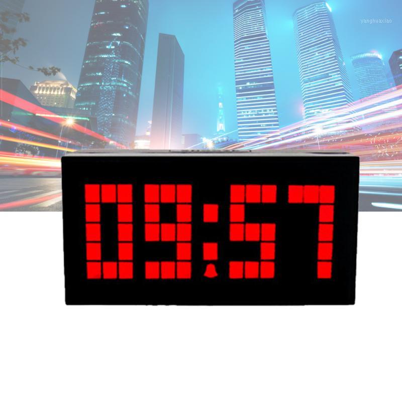 

Digital Luminous Home Adjustable Brightness Temperature Multifunctional Office LED Display Wall Hanging Desktop Mute Alarm Clock1