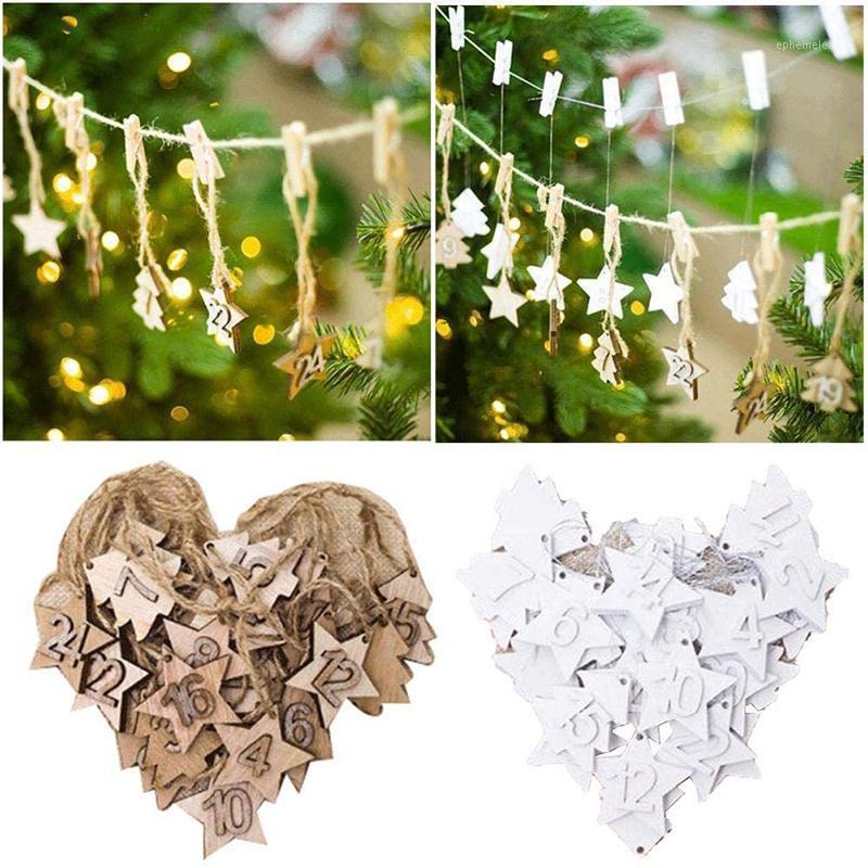

Christmas Wooden Decoration Calendar Listing Home Garden Decoration Pendant Christmas Ornaments1