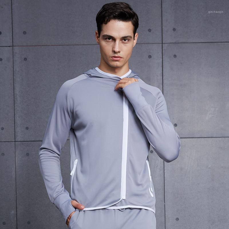 

Men's Zipper Jackets Training Gym Hooded Clothes with Zipper Pockets Willarde Mens Sportswear for Workout Excise1, Mbf9233
