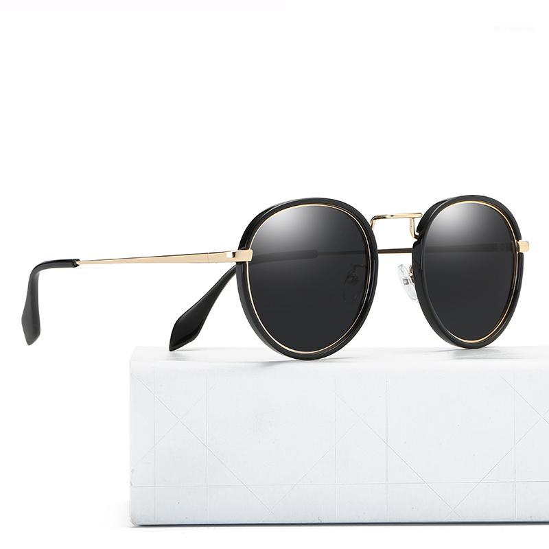 

2018 polarized sunglasses women lunette de soleil femme women round sunglasses mens brand1