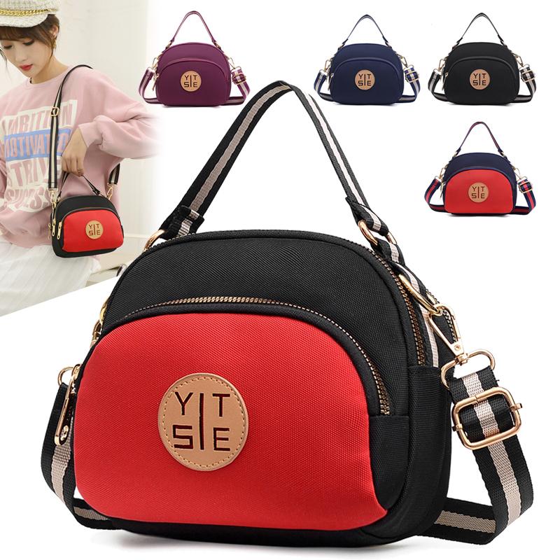 

Mini Lady Crossbody Bags Handbags Female Shoulder Bag Small Fashion Waterproof Nylon Women Messenger Bags High Quality, Black