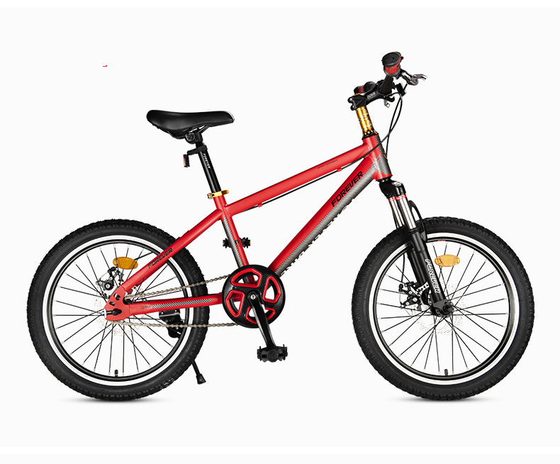 

Mountain bike elementary children 20-inch adult young men and women bicycle racing 18/20 inch teenagers double disc brake mounta, Red
