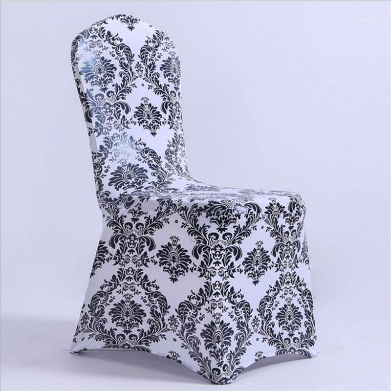 

New design 100pcs print spandex chair covers & wedding chair covers free shipping decoration free shipping factory price1