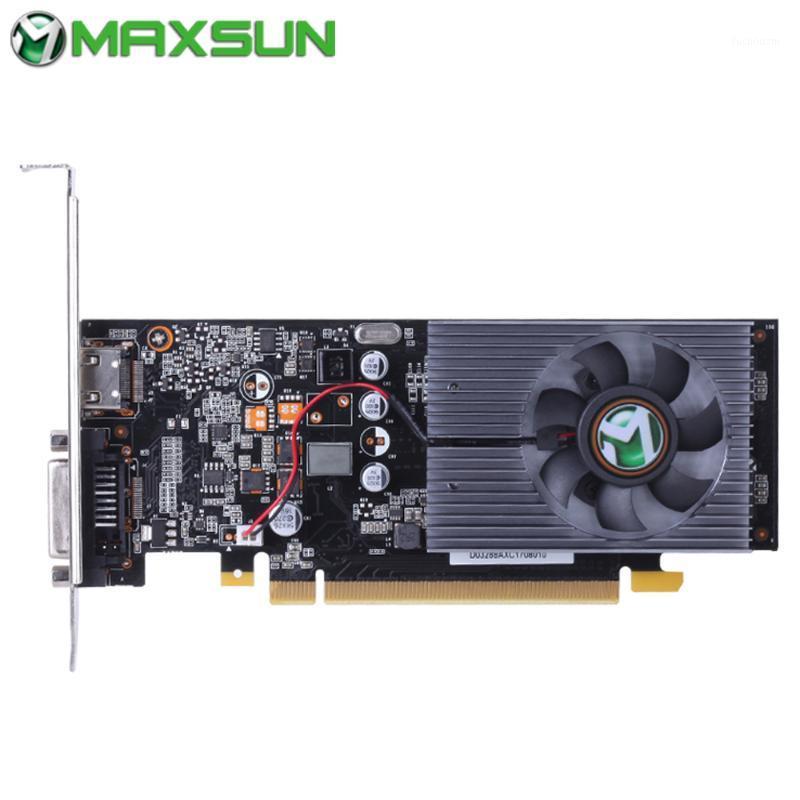 

MAXSUN Graphics card GT1030 heavy hammer 2G M.4 64bit 6000MHz 1227-1468MHz DVI 14nm 384units DirectX12 PWM GP108 Video card1