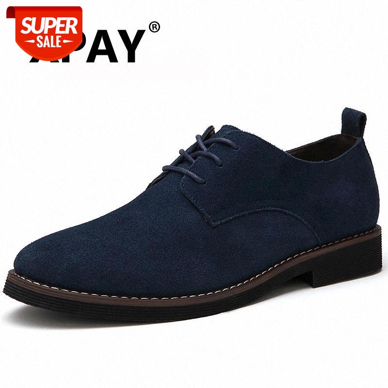 

XPAY Brand Plus Size 48 Men Casual Shoes Oxfords Cow Men's Flats Spring Autumn Fashion Classic Mens Shoes chaussure homme #v744
