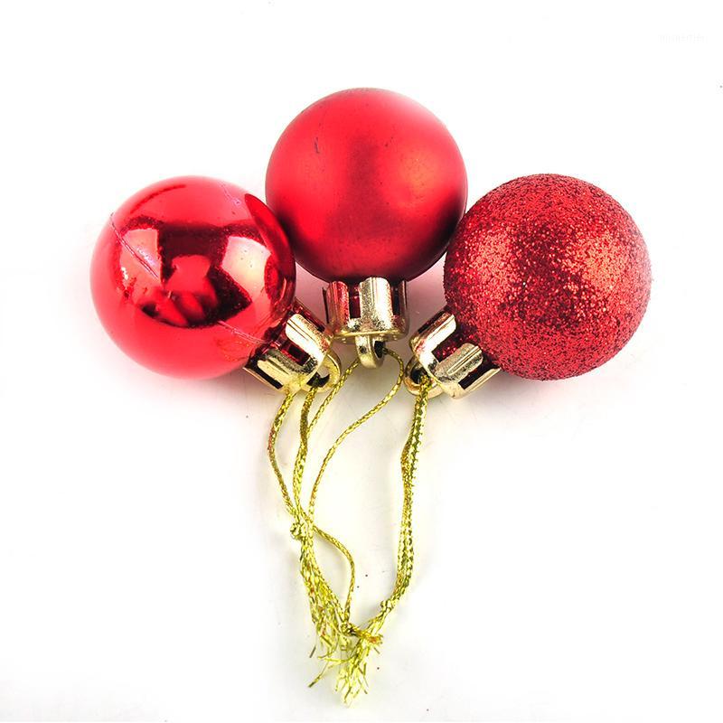 

24pcs Plastic Christmas Decoration Ball Chic Baubles Hanging Xmas Ornaments Tree Decor Balls Wedding Party Decorations for Home1