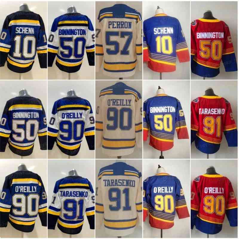 

Reverse Retro Hockey 90 Ryan OReilly Jerseys O Reilly Winter Classic 55 Colton Parayko 10 Brayden Schenn 91 Vladimir Tarasenko 50 Binnington 57 David Perron, Men