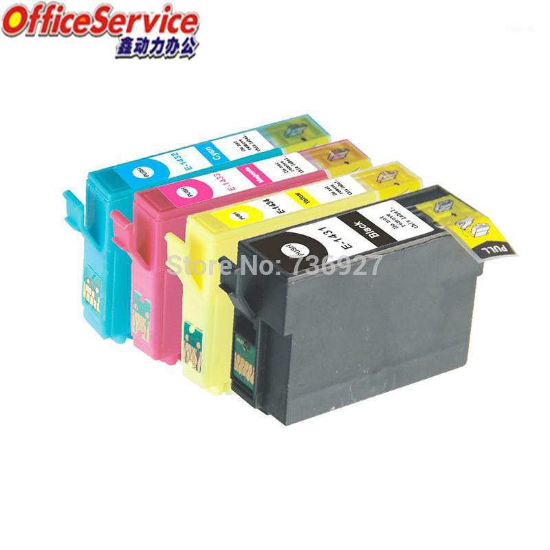 

Compatible Ink Cartridge T1431 T1432 T1433 T1434 For WP-7521 WF-3011 ME Office 82WD 85ND 900WD 940FW 960FWD Printer1 Cartridges