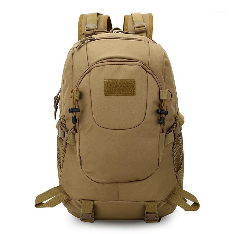 

Outdoor backpack Multifunction Sports Sport Bag Molle Tactical Bag Water Resistant Rucksack For Climbing Camping F361, Khaki