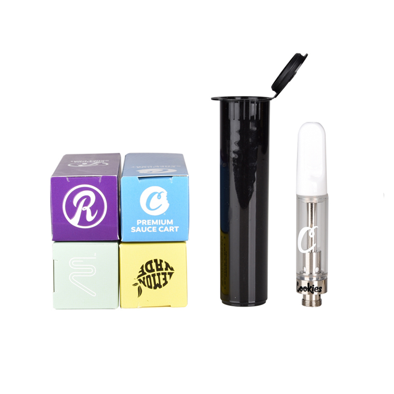 

Cookies High Flyers Vape Cartridges 1ml Premium Runtz Sauce Carts 510 Oil Cartridge Glass Tanks Empty Vapes Pen Packaging Box Vaporizer