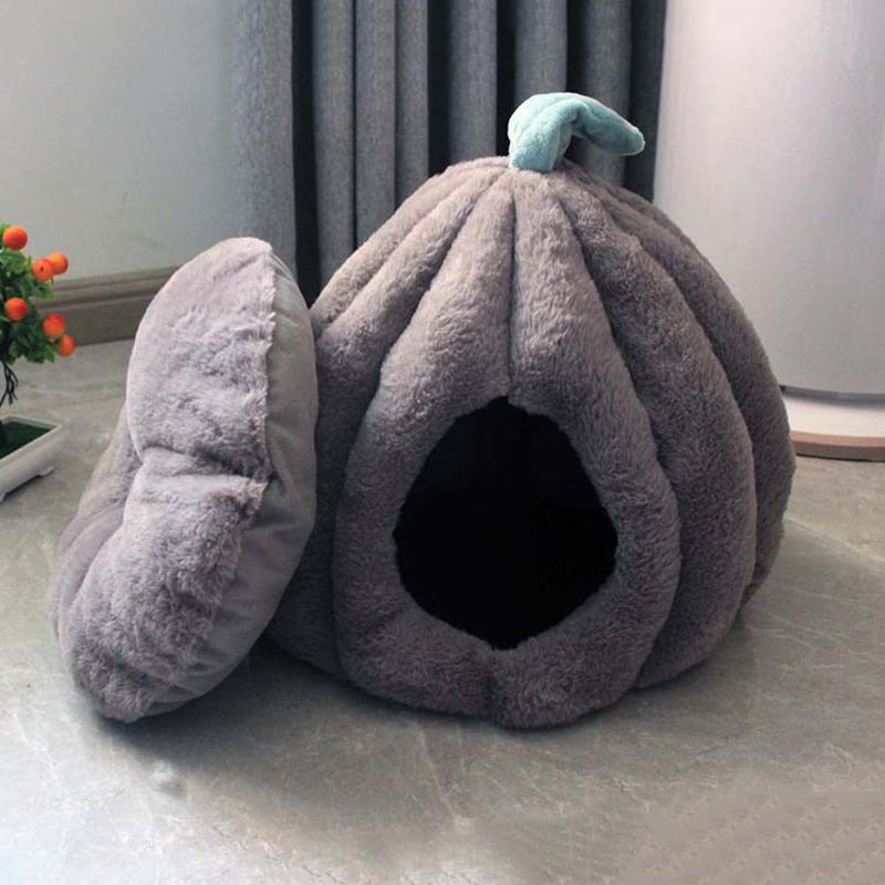 

Winter Cat Nest Kennel Thick Warm Cat House Cute Pet Yurt Comfortable And Breathable Dog House Deep Sleep Pets Sleeping Supplies