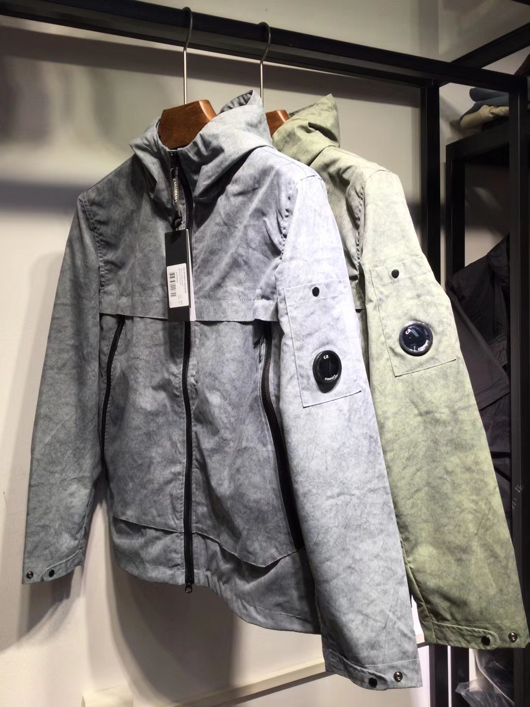 

2021 spring new mens designer zipper decoration jacket ~ CHINESE SIZE jackets ~ designer high quality jackets for men, Gray