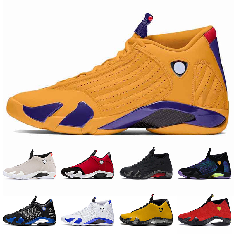 

14 14s Jumpman shoes University Gold Red Gym Red basketball shoes SPM White Black Blue Toe Thunder Hyper Royal mens trainers sneakers Size 13, #16 defining moments 40-47