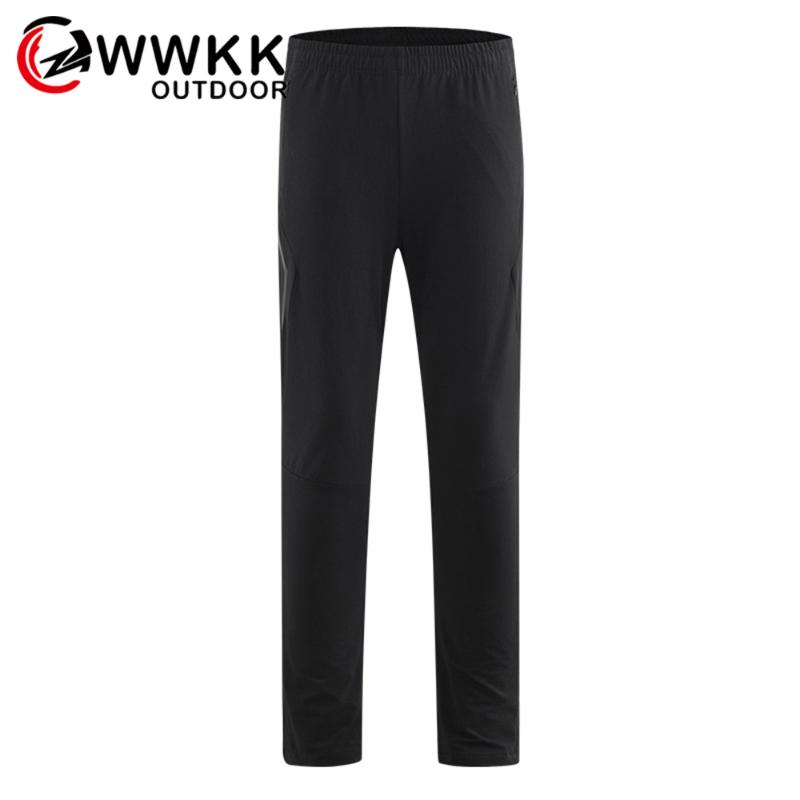 

Spring Autumn Casual Pants Couple Trousers Micro-bomb Lightweight Unisex Outdoor High Waist Stretch Warm Sport Hiking Joggers, Black