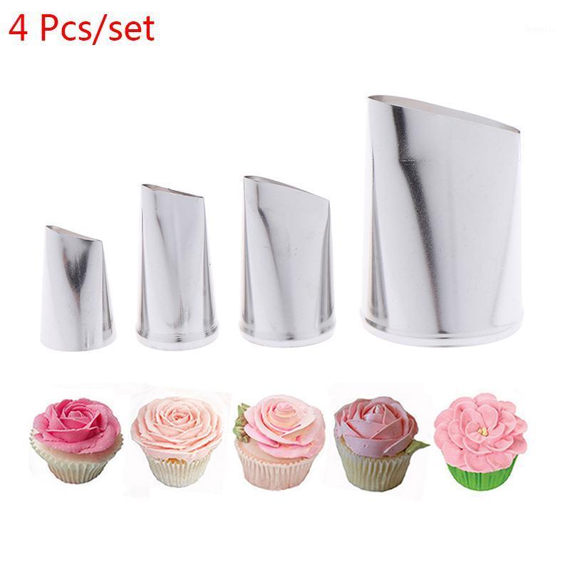 

Stainless Steel Flower Cream Pastry Tips Nozzles Bag Cupcake Cake Decorating Tools1