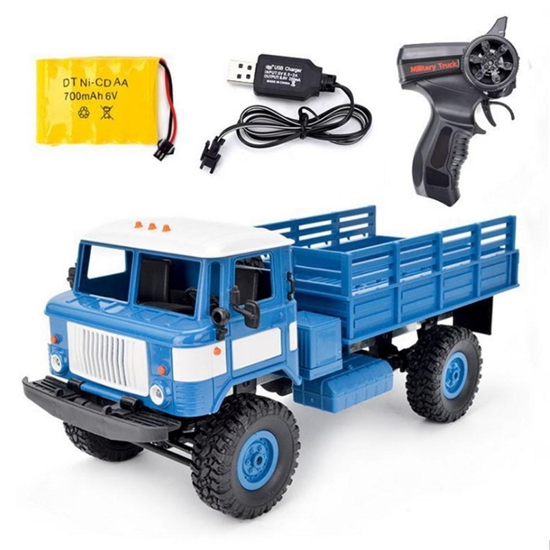 

WPL B-24 1/16 RTR KIT 4WD RC Toy 2.4GHZ Control RC Cars Toys Buggy High speed Trucks Off-Road Trucks Toys for Children Y200413