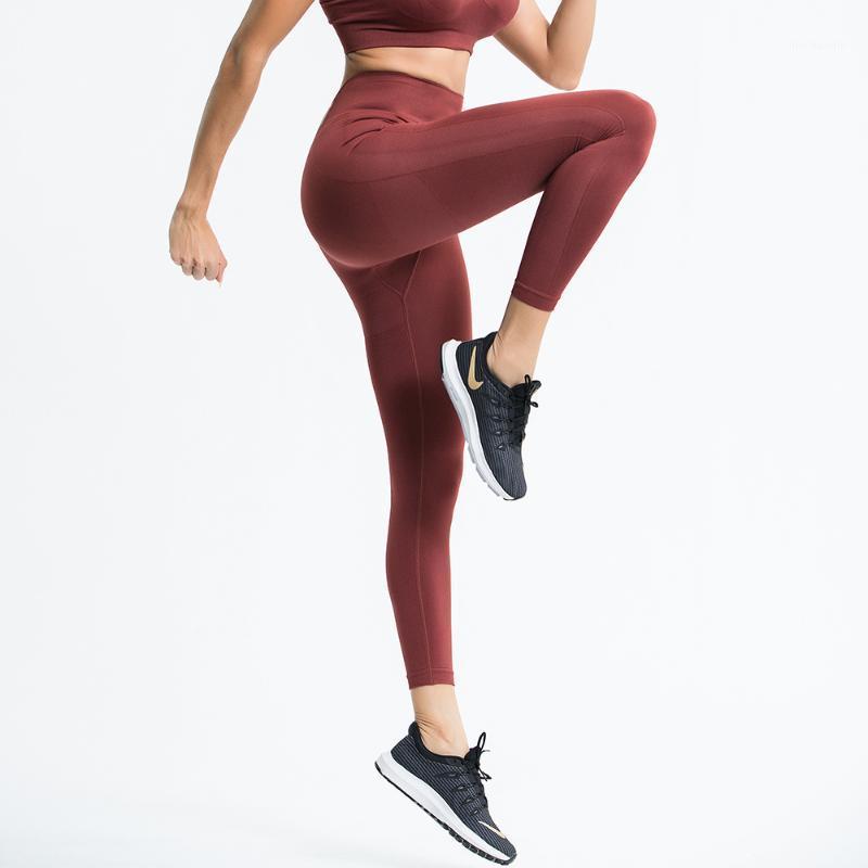 

Seamleass Training Legging Back Letter Printed Hi-rise Tight Yoga Sports Pants for Female Gym Fitness Jogging Running1, Black