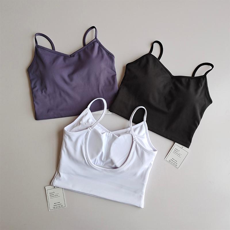 

U-shaped Women Sports Bra Top Fitness Yoga Bras Running Yoga Gym Fitness Sports Top Vest Bras, Purple