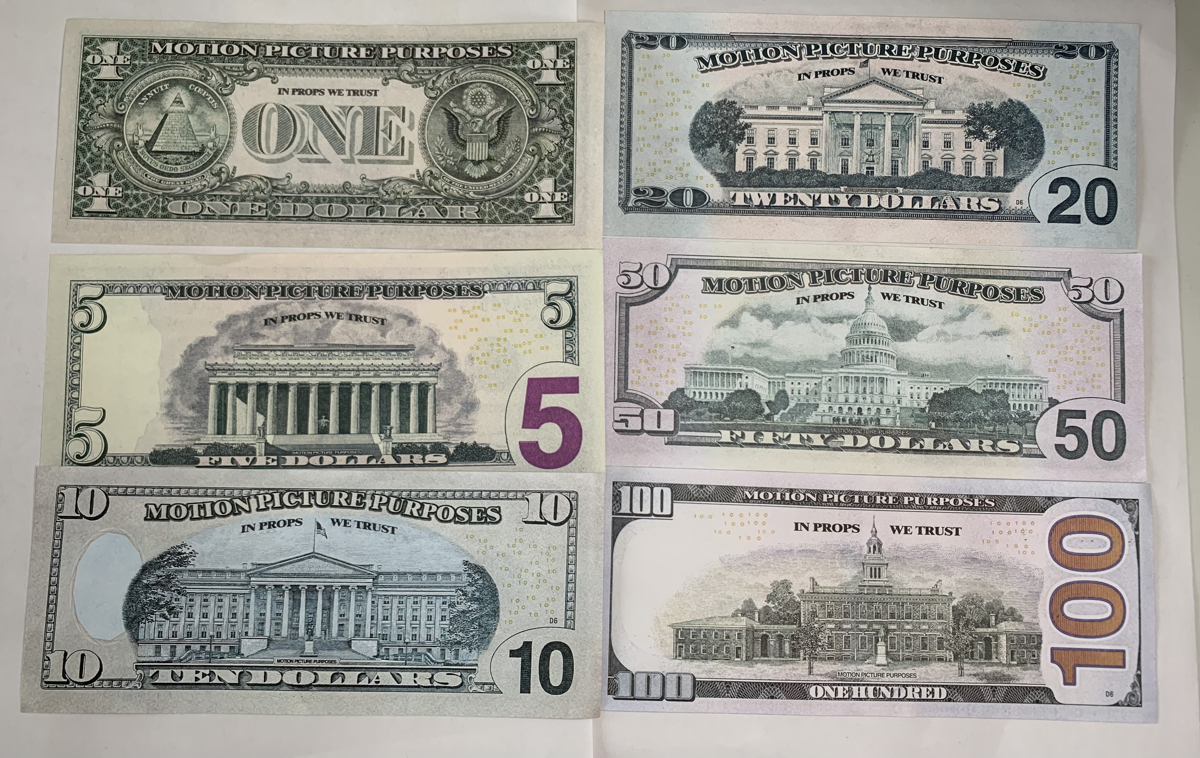 

Prop Money Toy Dollar Fake 20 10 Counterfeit Ticket 5 1 Banknote Gift Children Collection Billet Play 100 50 La-015 Nfidw Kaurl