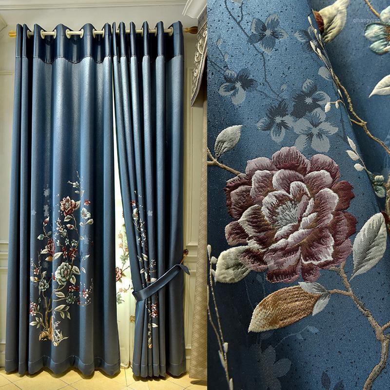 

High-Grade High-Precision Continental Curtains for Bedroom Living Room Curtains Blackout Luxury Luxury Home Decor1, Tulle
