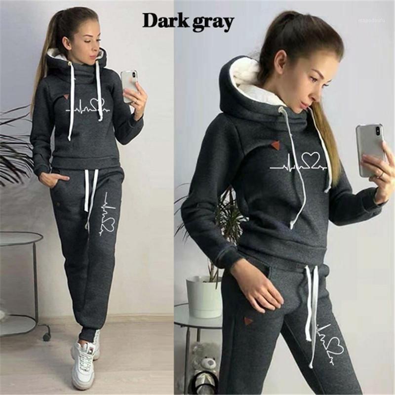 

Two Piece Set Women Pullover Hoodies and Jogger Pants Casual Tracksuit Female Sweatshirts Outfits Suits Szie -3Xl Ropa De Mujer1, Blue