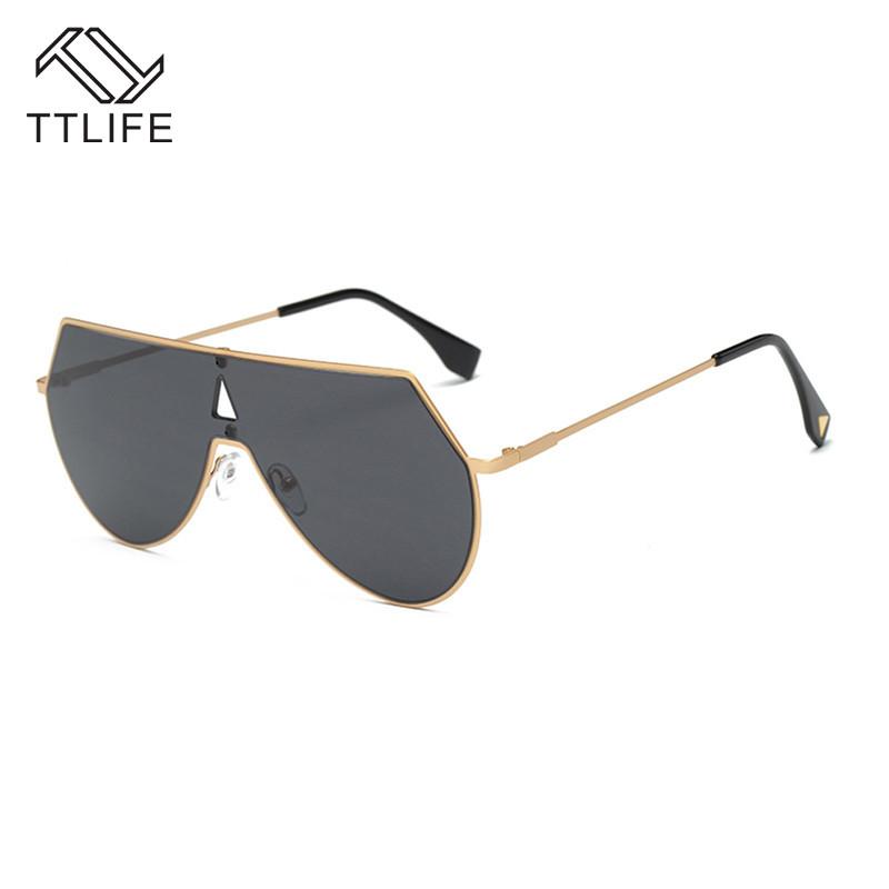 

TTLIFE Oversized Women Sunglasses Square Brand Designer Big Frame Sunglasses For Female UV400 Sun Glasses oculos masculino