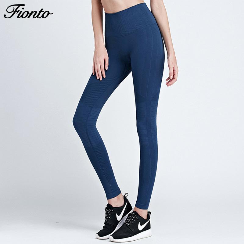 

Hip-up Fitness Pants Women' Stretch Tight Fast-drying Running Sports Pants High Waist Abdomen Yoga1, Blue