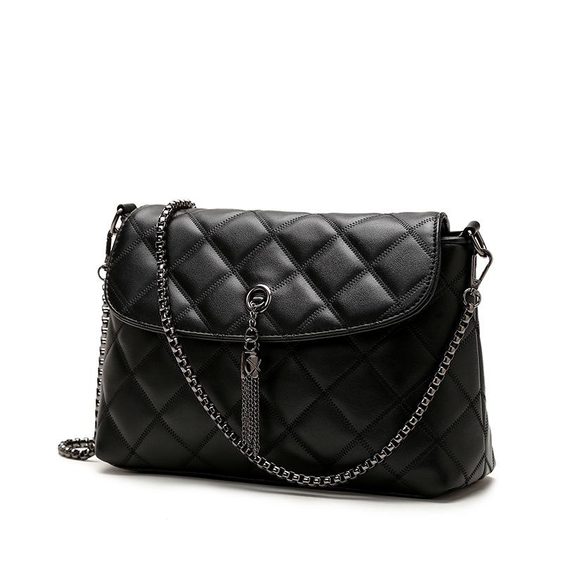 

2020 New Style Female Bag Chain Package Handbag Crossbody Bags for Women Shoulder Bag, Black