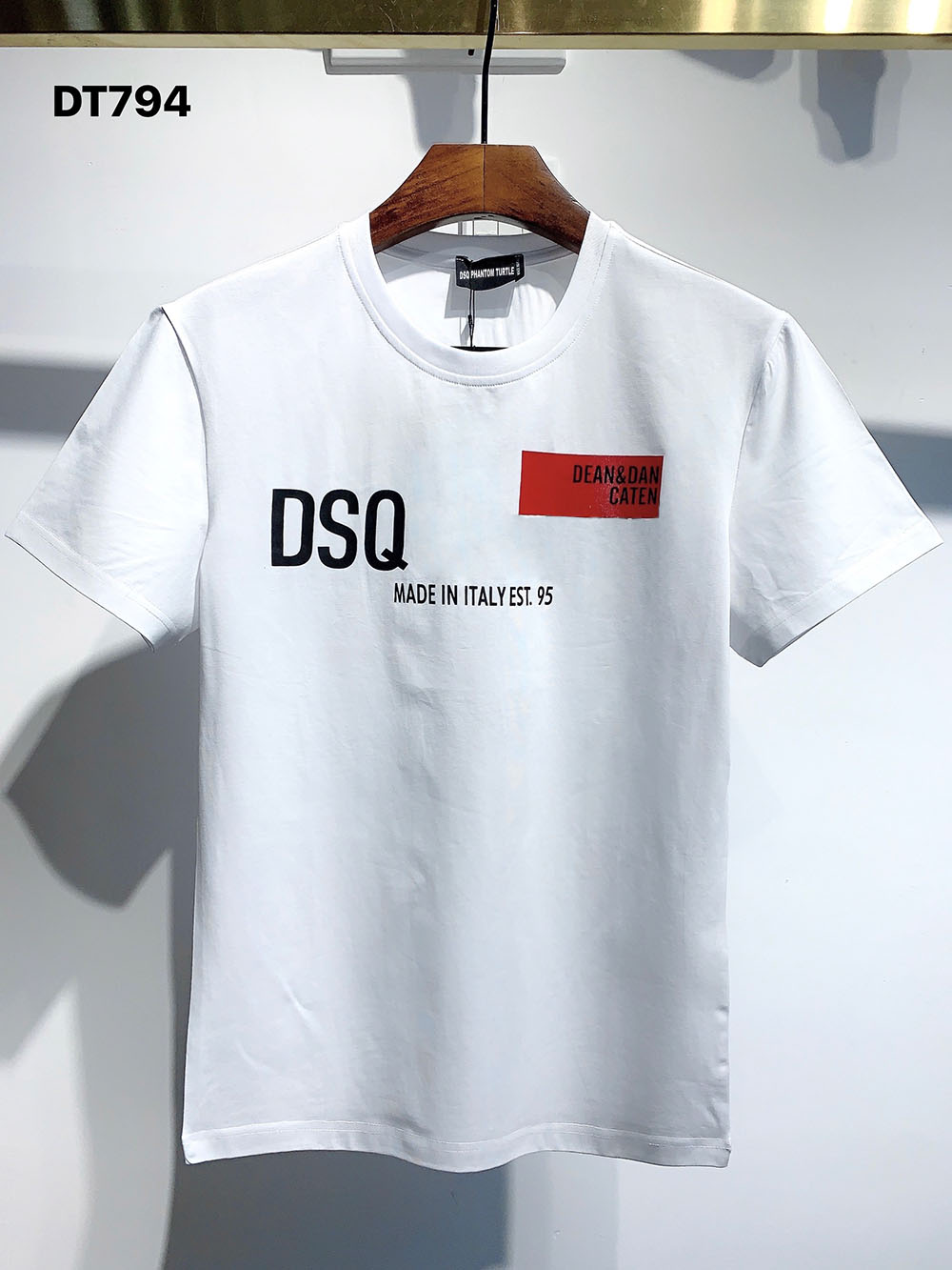 

DSQ PHANTOM TURTLE 2021SS New Mens Designer T shirt Paris fashion Tshirts Summer DSQ Pattern T-shirt Male Top Quality 100% Cotton Top 1027, White;black