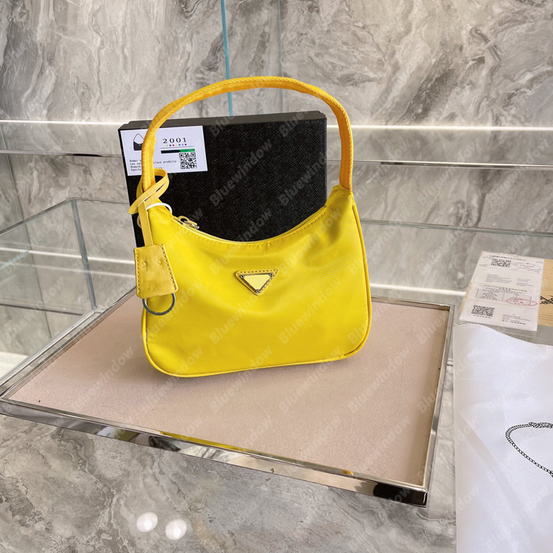 

2021 women handbag Hobo bags Luxurys Designers Bags Designers Womens Handbags Purses Wallet Re Edition 2000 Nylon Mini Bag B21012801L, Extra cost not bags