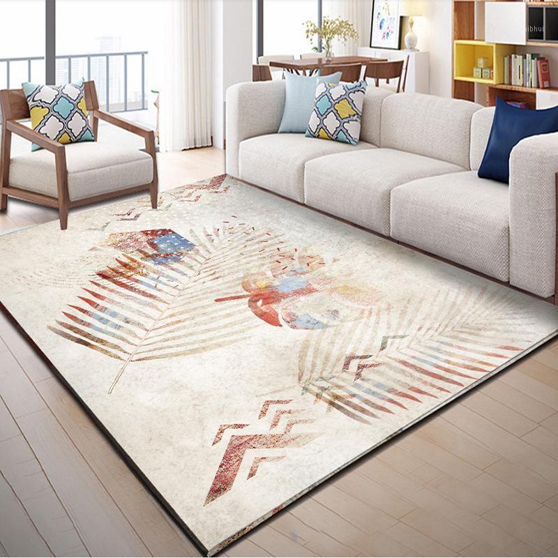 

Abstract Floral Art Carpet Living Room Bedroom Anti-slip Large Carpet Floor Mat Fashion Kitchen Area Area1, Customizable
