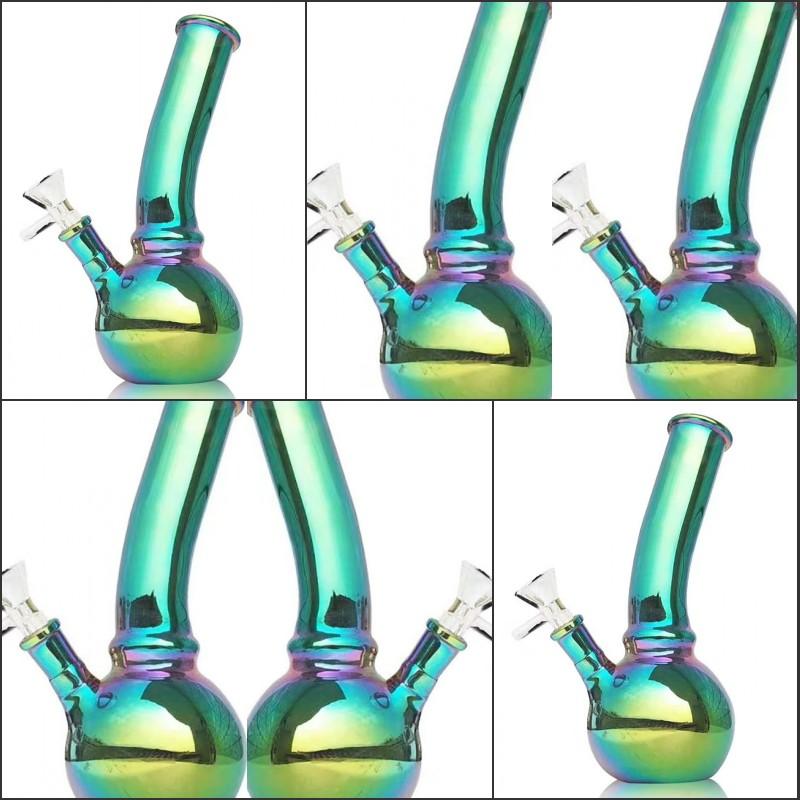 

US STOCK Glass Bong Hookah Glass Water Pipes Beaker Recycler 11 inch Bongs Dab Rig Oil Burner Ash Catcher Bubbler 35mm Bowl