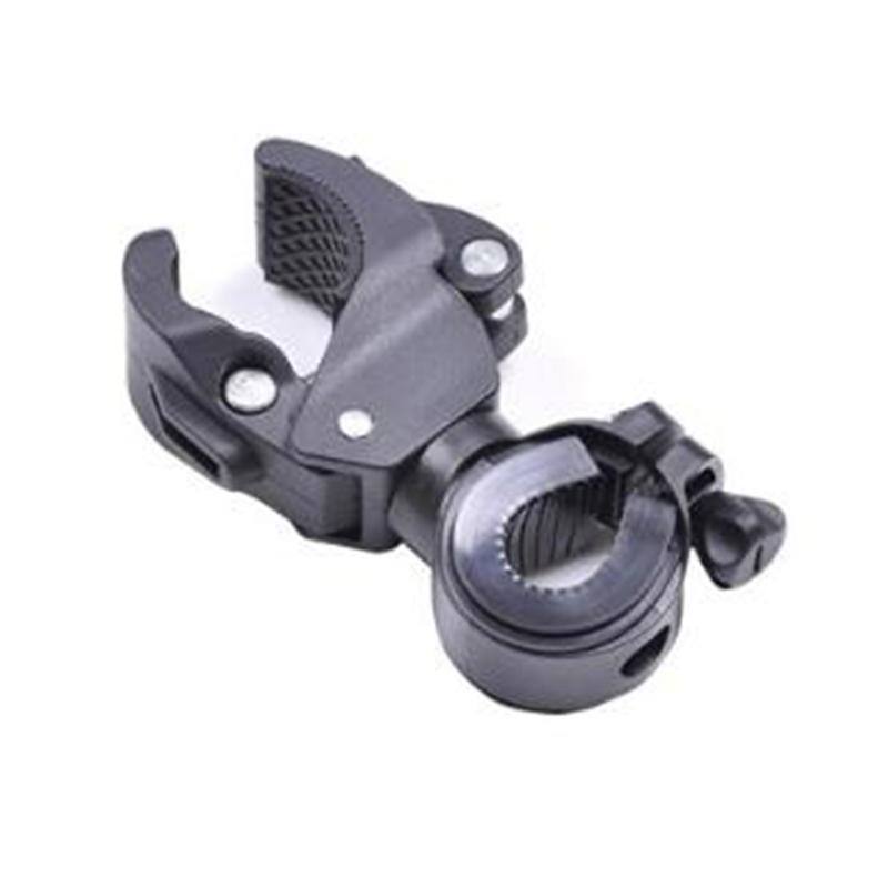 

Bicycle Lamp Holder Handlebar Rotating Handle Waterproof Lamp Holder Clip